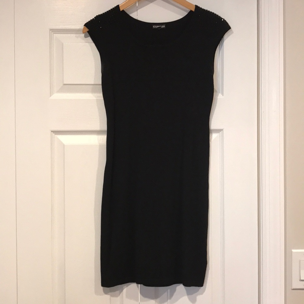 Express Black Sweater Dress